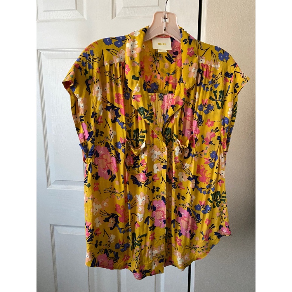 Anthropologie - Maeve Raffine Top - M